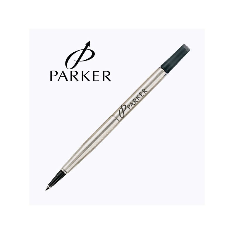 Parker mines pour stylo roller Quink M, 0.8 mm, noir 